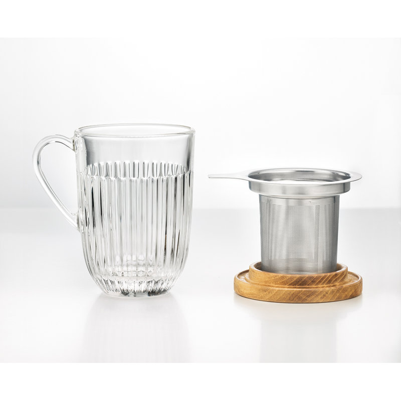 Tasse à thé et filtre 14 oz La Rochere