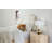 Nouveau Chic Three Drawer Nightstand