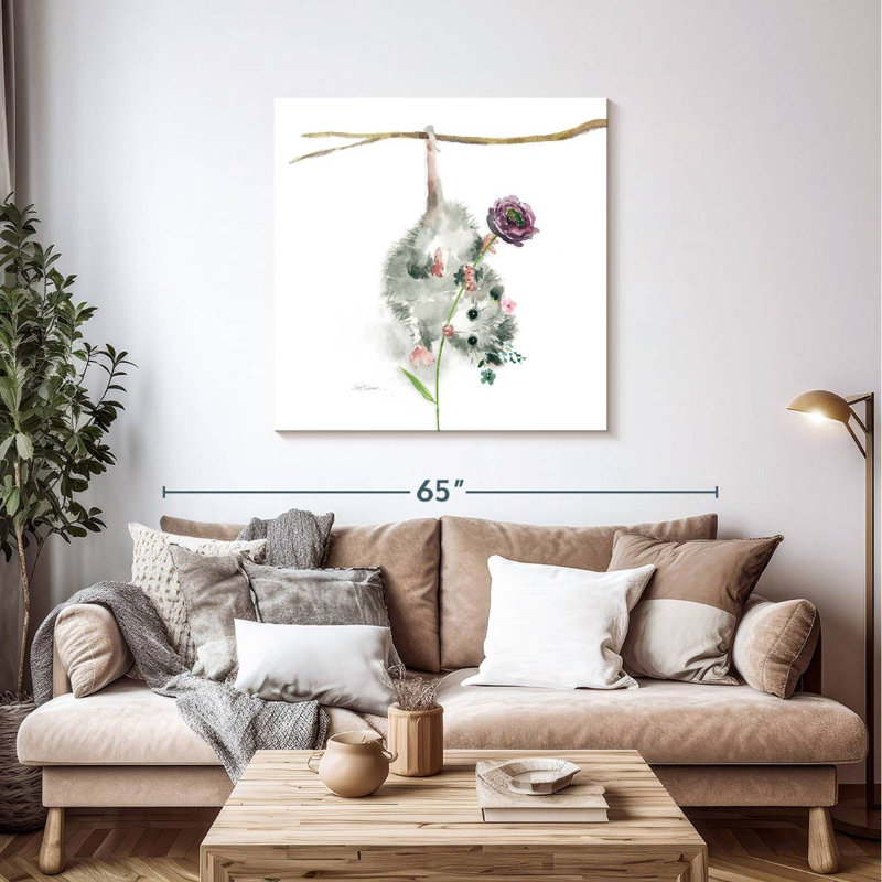 Crowle Garden Critter Possum, 39" H x 39" W