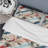 Elegant Floral Striped Pattern - Striped Duvet Cover Set - Microfiber Polyester-1353077254