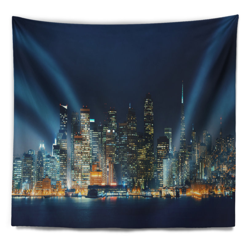 Polyester Tapestry, 78" H x 92" W