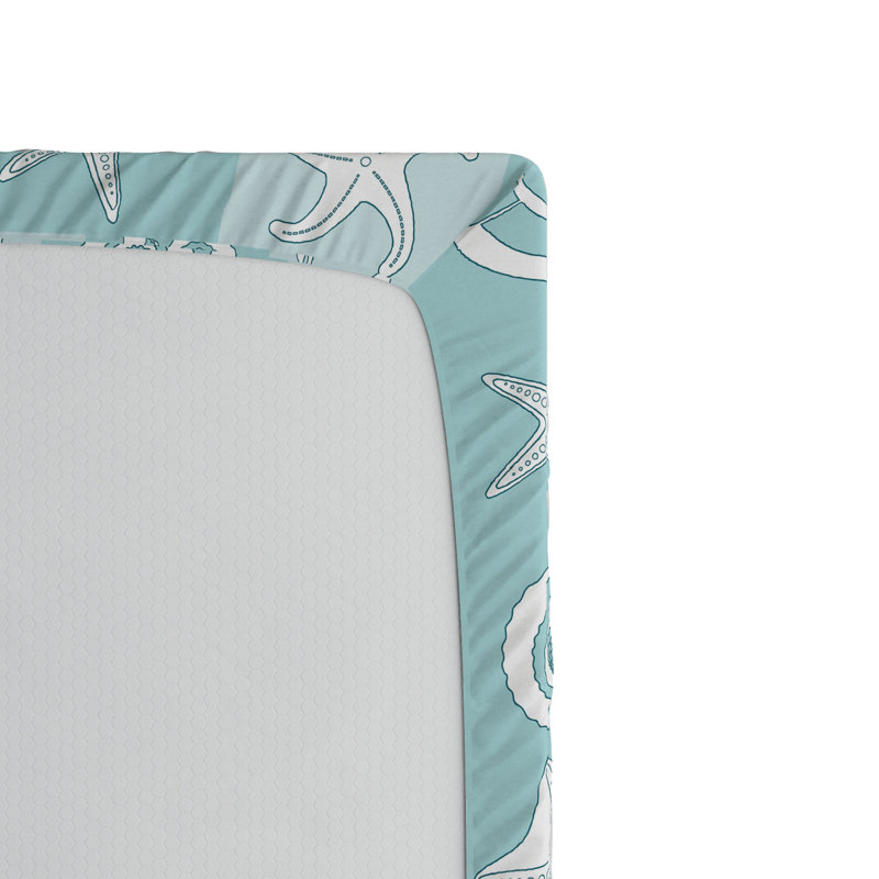Microfiber Fitted Sheet, Full Fitted Sheet, Pattern 2