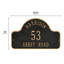 Lexy 3-Line Wall Address Plaque-1322155617-1322155623
