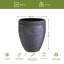 Ribbed Fibreglass Plant Pot-39262024-39262026