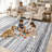 Bohemian Area Rug Boho Carpet for Living Room Bedroom, Non-Slip Farmhouse Home Decor Floor Mat-324421824-322581122