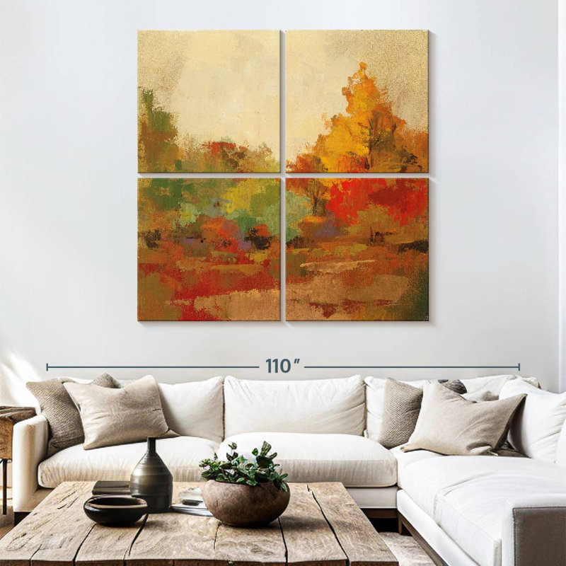 Avery Fall Forest III, 74" H x 74" W