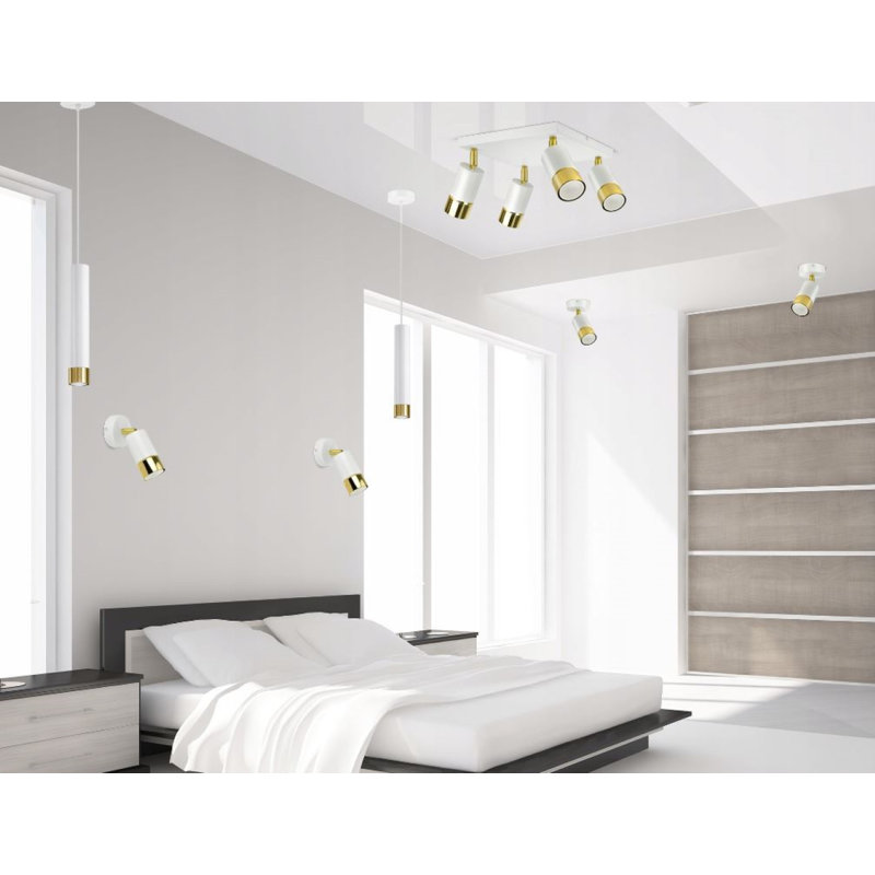 Alexey Spotlight, White/Gold