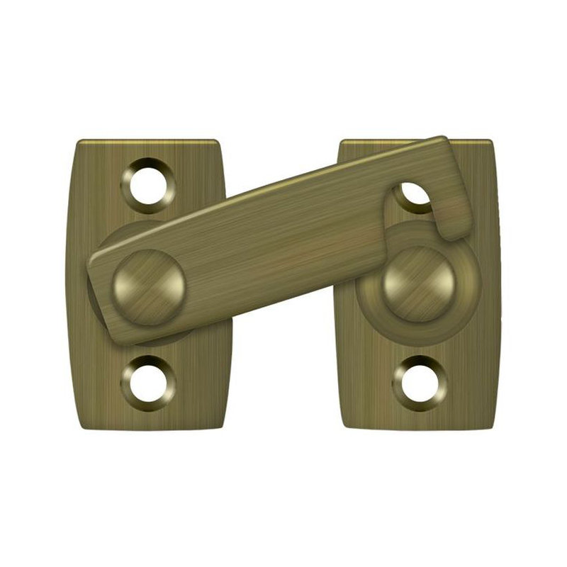 Brass Latch/Catch/Bolt, Antique Brass