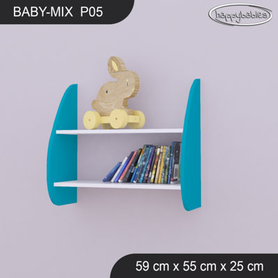 2 Piece Industrial Pipe Shelves