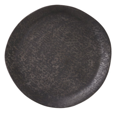 Zadia Brushed Metal Charger Plate