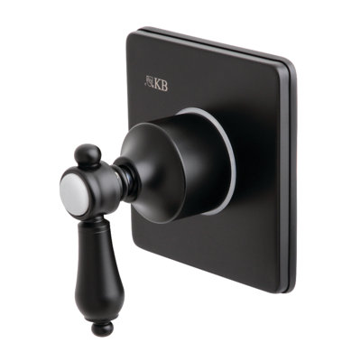 Kingston Brass Heirloom Single-Handle Wall Mount Three-Way Diverter Valve with Trim Kit