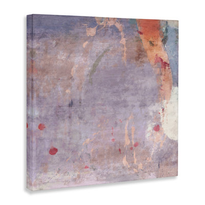 Abstract Purple Ombre  Canvas Wall Art by Suzanne Nicoll