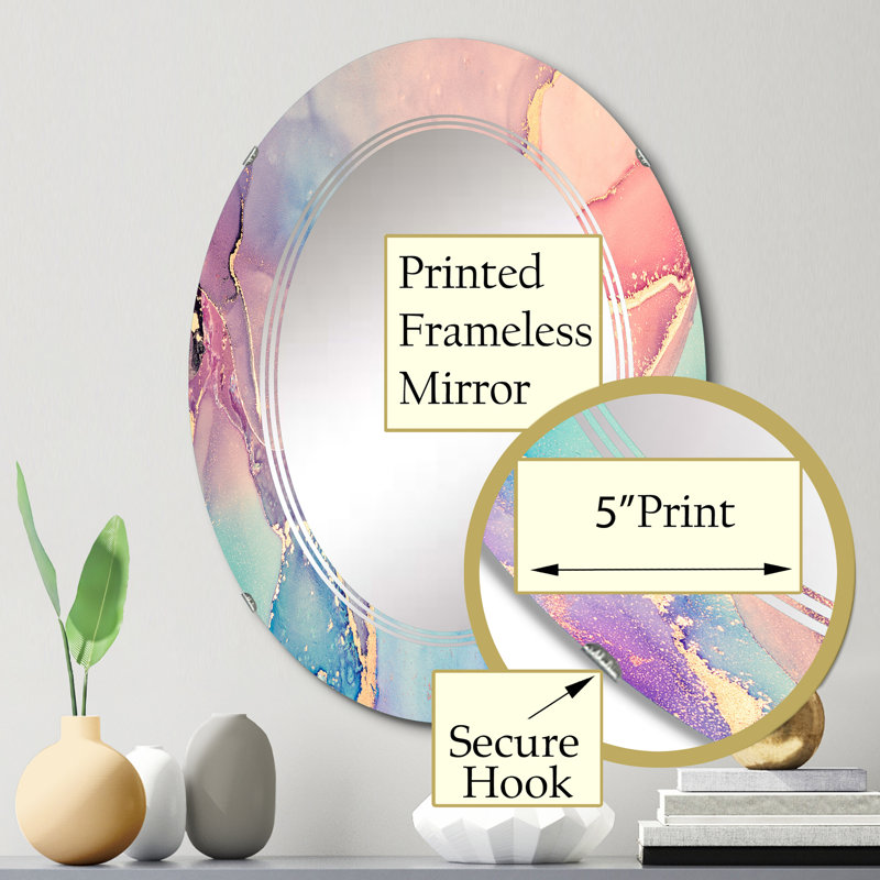 Oval Mirror, 30" x 20"