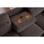 Canapé-lit modulaire en chenille brun Kipriano II-1469612096
