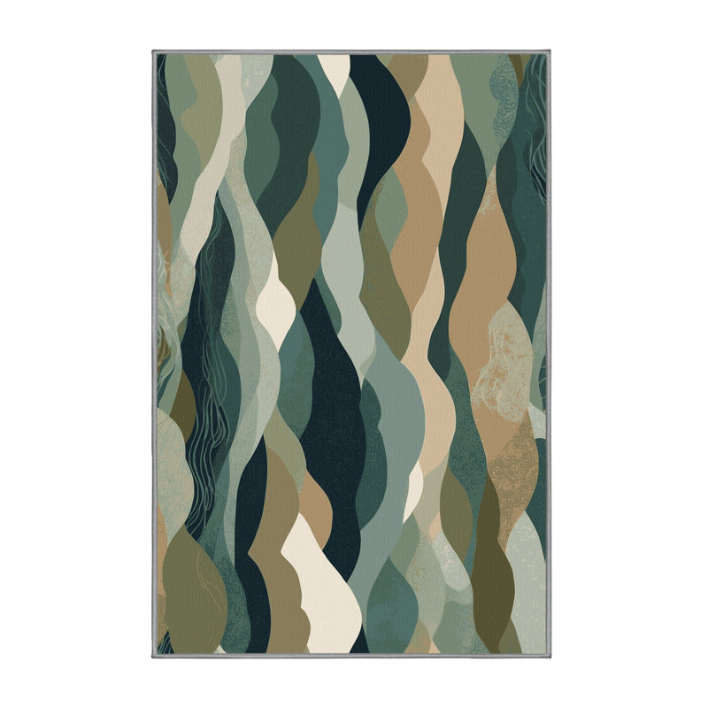 Nebula Serenade Rug, Rectangle 3' x 5'
