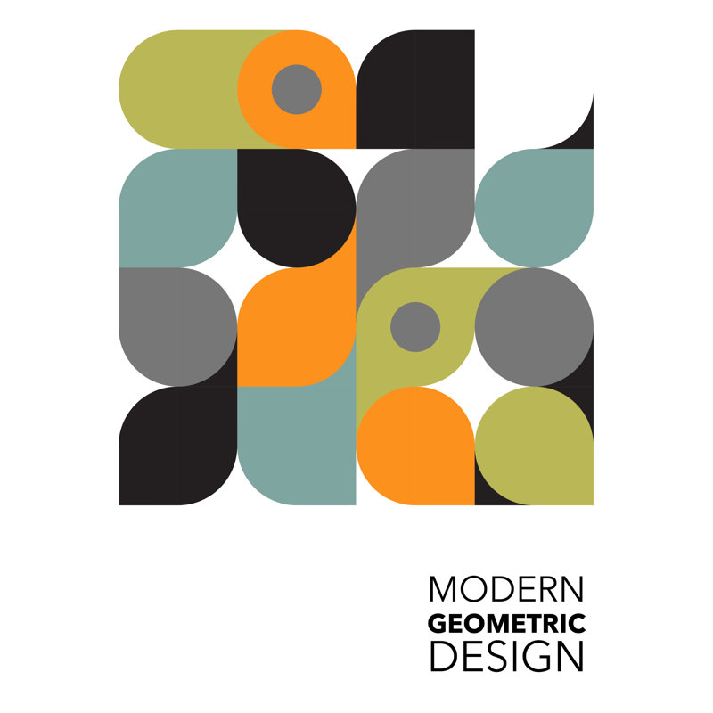Bauhaus Style Compositions by Teddyandmia - Wrapped Canvas Print, 30cm H x 20cm W x 3.8cm D