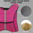 Body Weighted Vest with Pocket, Soft Skin-Friendly Weighted Workout Vest, Adjustable Weighted Running Equipment, 17.6 lbs., Pink