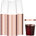 Clear/Rose Gold
