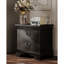 Table de chevet en bois classique, 2 tiroirs de rangement, L 22 po, bois massif-974404938