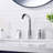 2-handle Bathroom Faucet with Drain Assembly-76019757