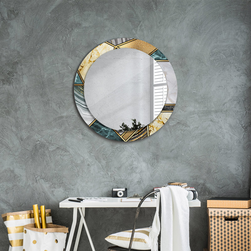 Huldar Glass Flat Wall Mirror