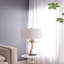 D16x31 "Lampe sur pied avec base en marbre, or