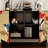 Solid Wood Decorative Cabinet with Storage