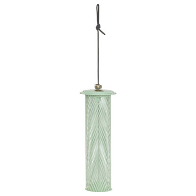 Birds Choice Modern Farmhouse Metal Hanging Bird Feeder for Finches