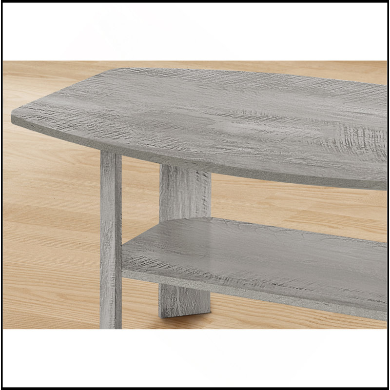 Ensemble de table, ensemble de 3 pièces, café, bout, côté, décor, salon, stratifié gris, transitionnel