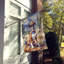 Drapeau Cowboy Welcome House-112699362