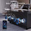 Table basse 93L avec réfrigérateur congélateur, charge multiple et haut-parleur Bluetooth-1373179500