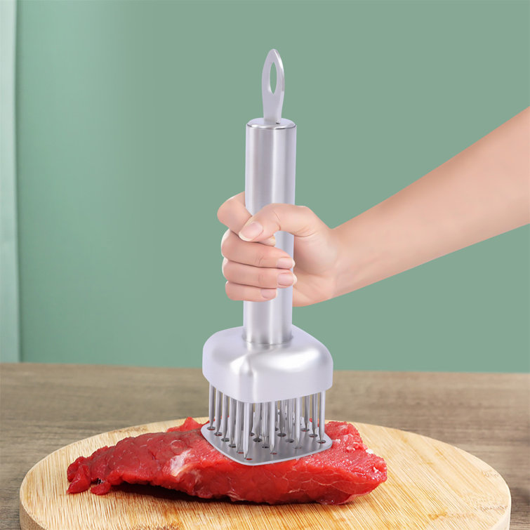 YINXIER Stainless Steel Manual Meat Tenderizer