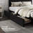 Candler Queen Bed With 4 Drawers And Headboard, Velvet Upholstered Platform Bed, Sturdy Metal & Wooden Slats Support, No Box Spring Needed, Easy Assembly-2000677982-2000677984