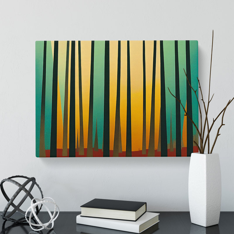 Deco Forest Vol.2 - Wrapped Canvas, 50cm H x 76cm W x 3cm D