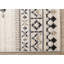 Tapis texturé beige à poils longs Latiana-1400923723