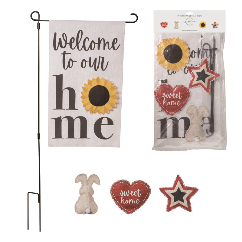 Patriotic Garden Stake