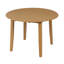 Table de salle à manger extensible ronde pour 2 à 4 personnes, table de salle à manger pliante en bois avec taille réglable, conception peu encombrante pour les petits appartements et les salles à manger - Brun clair-2002593839