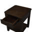 Table de bout en MDF avec tiroir