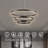 Abir 3 - Light Matte Black LED Unique/Statement Pendant