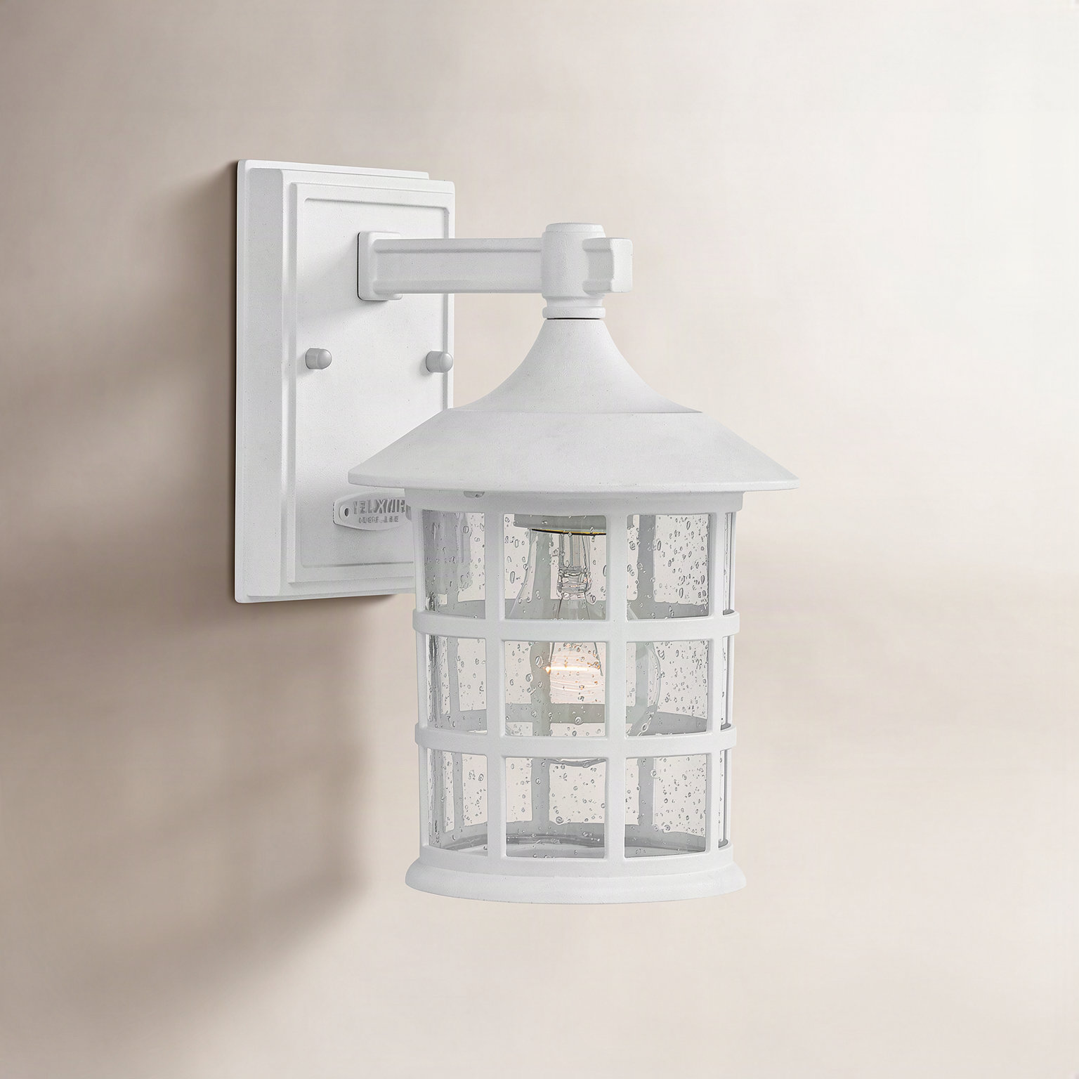 Freeport Outdoor Wall Lantern, 9.25" H x 6" W x 7" D, MED, Black