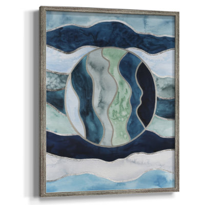 Siren's Portal II Framed Print - Solid Wood