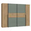 Debarr 4 Door Wardrobe-114011904-114011905