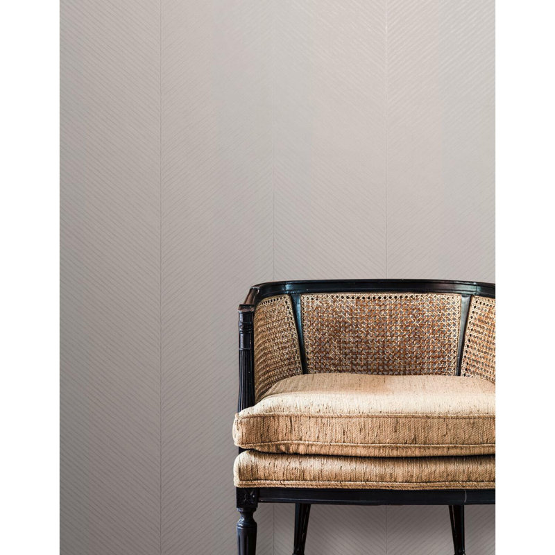 Papier peint Palm Palm, Gris / argent