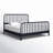 Louisa Solid Wood Spindle Bed-83099689-53914243