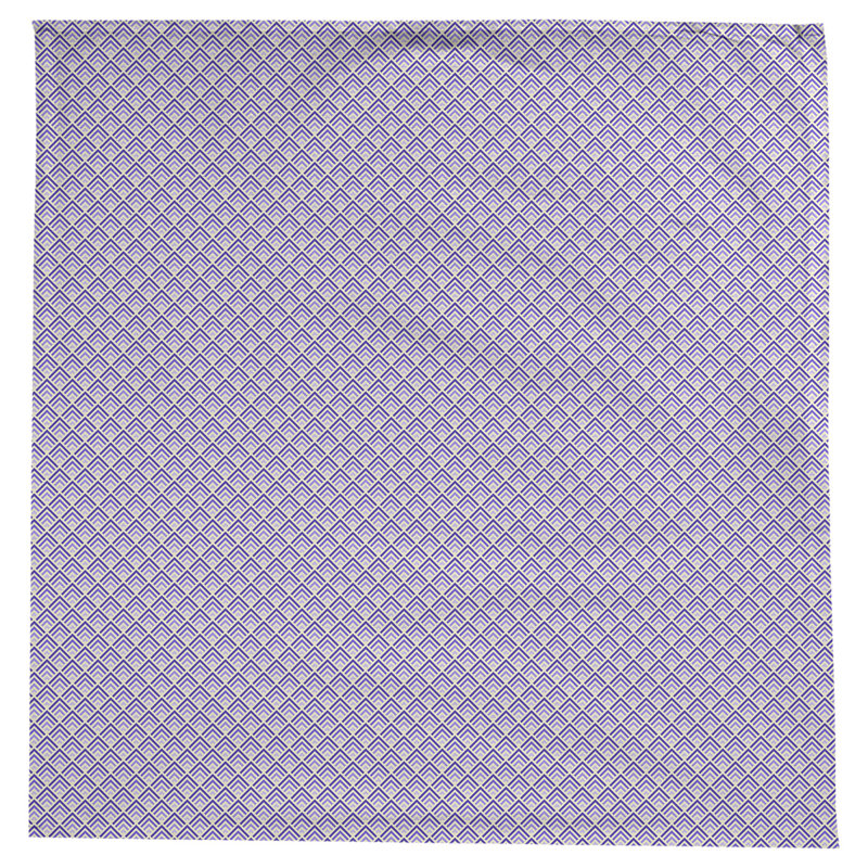 Nappe géométrique Avicia, Purple/Beige
