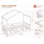 Structure de lit simple en bois avec garde-corps et lattes, blanc-1520859706-1520859703