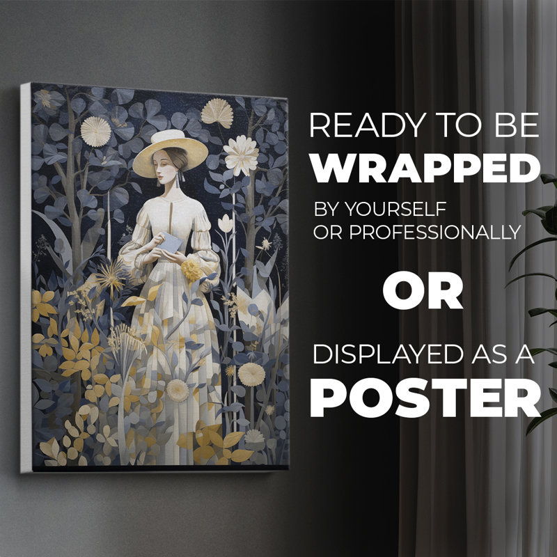 WOMEN Series DLX  -Premium Canvas Print Only - NOT FRAMED -Ready to Hang, 60" H x 40" W