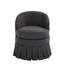 Chaises demi-tonneau revêtues de lin-1644880835