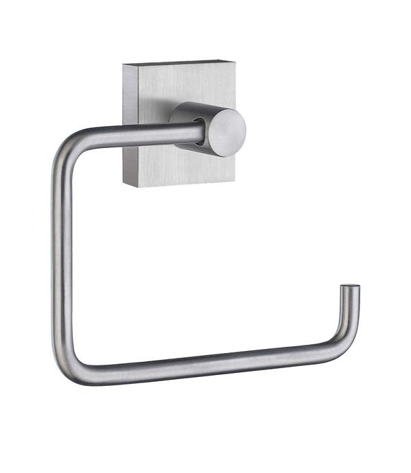 Wall Mounted Toilet Paper Holder, Brushed Chrome