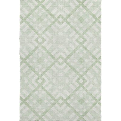 Premium Machine Washable Mayfield AMF616 Geometric Rug